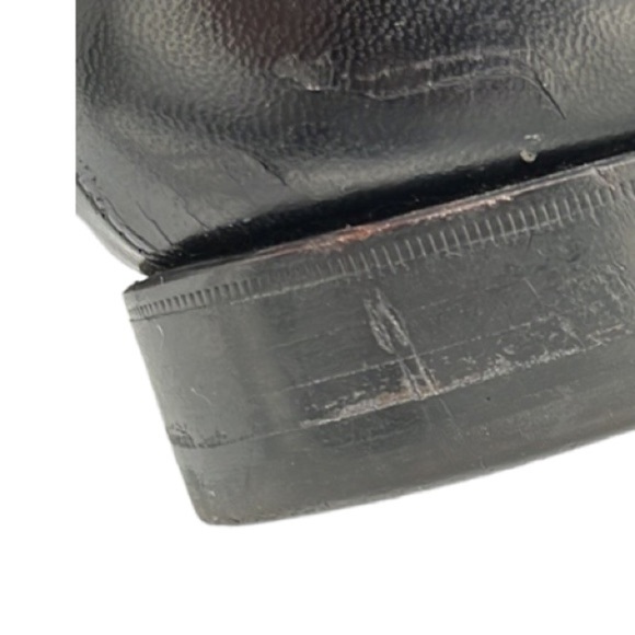 Florsheim COMO Moc Toe  Strap Loafer Black Leather 14 slip on - Picture 10 of 10